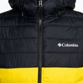 Columbia Powder Lite Hooded vyriška pūkinė striukė juoda/geltona 1693931 8