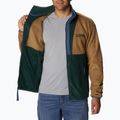 Vyriškas žygio džemperis Columbia Back Bowl Full Zip delta/spruce/dark mountain 6