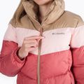 Columbia Puffect Color Blocked moteriška pūkinė striukė rožinė 1955101 5