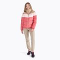 Columbia Puffect Color Blocked moteriška pūkinė striukė rožinė 1955101 6