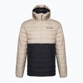 Columbia Powder Lite Anorak vyriška pūkinė striukė beige and black 1957391