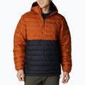 Columbia Powder Lite Anorak vyriška pūkinė striukė oranžinė ir juoda 6
