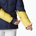 Columbia Abbott Peak Insulated moteriška slidinėjimo striukė tamsiai mėlyna ir geltona 1909971 11