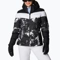 Columbia Abbott Peak Insulated moteriška slidinėjimo striukė juodai balta 1909971