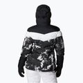 Columbia Abbott Peak Insulated moteriška slidinėjimo striukė juodai balta 1909971 3