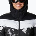 Columbia Abbott Peak Insulated moteriška slidinėjimo striukė juodai balta 1909971 4