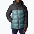 Columbia Pike Lake Hooded vyriška pūkinė striukė su gobtuvu black-grey 1738032