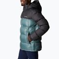 Columbia Pike Lake Hooded vyriška pūkinė striukė su gobtuvu black-grey 1738032 2