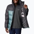 Columbia Pike Lake Hooded vyriška pūkinė striukė su gobtuvu black-grey 1738032 4