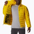 Vyriška striukė su gobtuvu Columbia Pebble Peak Down Hooded Jacket Yellow 2008315 5