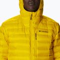 Vyriška striukė su gobtuvu Columbia Pebble Peak Down Hooded Jacket Yellow 2008315 6