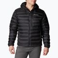 Vyriška striukė su gobtuvu Columbia Pebble Peak Down Hooded Jacket Black 2008315