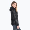 Columbia Platinum Peak moteriška pūkinė striukė su gobtuvu black 2008341 2