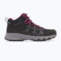 Moteriški trekingo batai Columbia Peakfreak II Mid Outdry black/ti grey steel 12