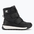 Paauglių sniego batai Sorel Whitney II Strap WP black/sea salt 2