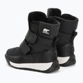 Vaikiški sniego batai Sorel Whitney II Strap WP black/sea salt 3