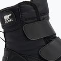 Vaikiški sniego batai Sorel Whitney II Strap WP black/sea salt 13