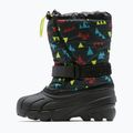 Sorel Flurry Print Boys juodi/juodi vaikiški sniego batai 3