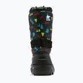 Sorel Flurry Print Boys juodi/juodi vaikiški sniego batai 4