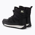 Vaikų trekingo batai Sorel Whitney II Short Lace Wp black/black 3