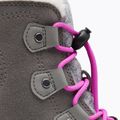 Paauglių sniego batai Sorel Sorel Explorer Lace quarry/bright lavender 13