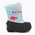 Vaikiški sniego batai Sorel Snow Commander ocean surf/cactus pink 2