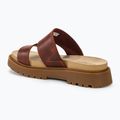 Moteriškos šlepetės Timberland Clairemont Way dark red full grain 3