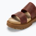 Moteriškos šlepetės Timberland Clairemont Way dark red full grain 7