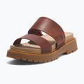 Moteriškos šlepetės Timberland Clairemont Way dark red full grain 8