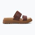 Moteriškos šlepetės Timberland Clairemont Way dark red full grain 9