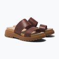 Moteriškos šlepetės Timberland Clairemont Way dark red full grain 11