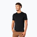 Vyriški Smartwool Merino 150 Baselayer trumpos rankovės Termo marškinėliai su dėžute, juodi 00745-001-S