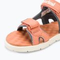 Paauglių sandalai Timberland Perkins Row 2 Strap light orange 7