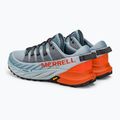 Merrell Agility Peak 4 šviesiai mėlyni vyriški bėgimo bateliai J066829 3