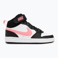 Nike Court Borough Mid 2 black/sunset pulse/white vaikiški batai 2