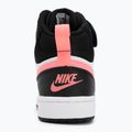 Nike Court Borough Mid 2 black/sunset pulse/white vaikiški batai 6
