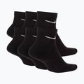 "Nike Everyday Cushioned" 6 poros juodų/baltų kojinių 2