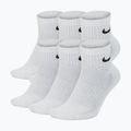 Kojinės Nike Everyday Cushioned 6 poros white/black