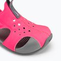 Vaikiški sandalai Nike Sunray Protect 2 hyper pink/smoke grey/fuchsia glow 7