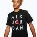 Vyriški marškinėliai  Jordan AJ5 Graphic black/white/gum red 4
