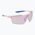 Akiniai nuo saulės Nike Windshield Elite E matte washed coral/ course tint/ milky blue