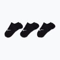 Moteriškos kojinės Nike Everyday Plus Lightweight Footie 3 poros black/white 6