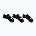 Moteriškos kojinės Nike Everyday Plus Lightweight Footie 3 poros black/white 7