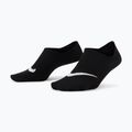 Moteriškos kojinės Nike Everyday Plus Lightweight Footie 3 poros black/white 8