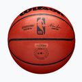Krepšinio kamuolys Wilson NBA Authentic Indoor orange dydis 7 6