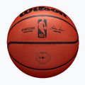 Krepšinio kamuolys Wilson NBA Authentic Indoor Outdoor orange dydis 6 6