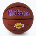 Wilson NBA Team Alliance Los Angeles Lakers krepšinio WTB3100XBLAL dydis 7