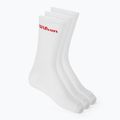 Kojinės Wilson Crew Logo 3 poros bright white