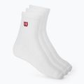 Kojinės Wilson Quarter Top 3 poros bright white