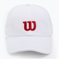 Kepuraitė su stogeliu Wilson Active Perforated Cap bright white / infrared 2